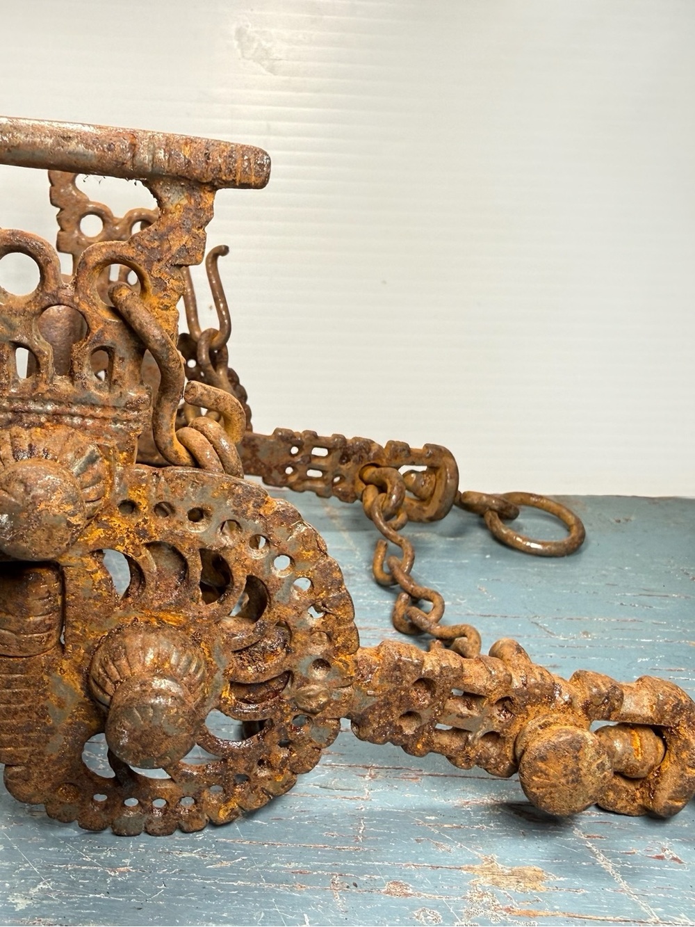 Antique Mexican Charro Hand Forged Likely Late 1800- Early 1900 Marked High Port